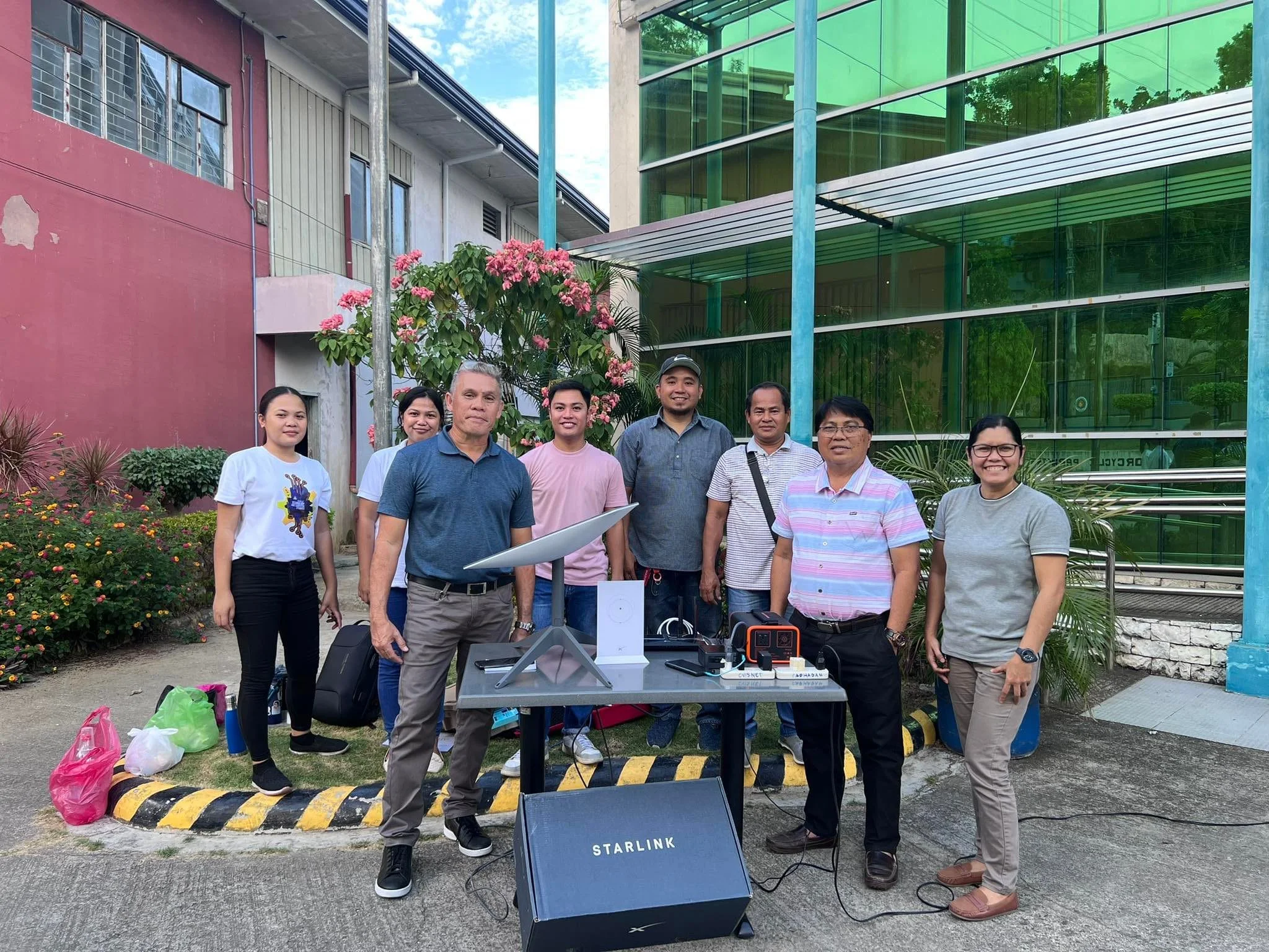 Starlink Kit was finally delivered! - CVISNET Foundation Inc