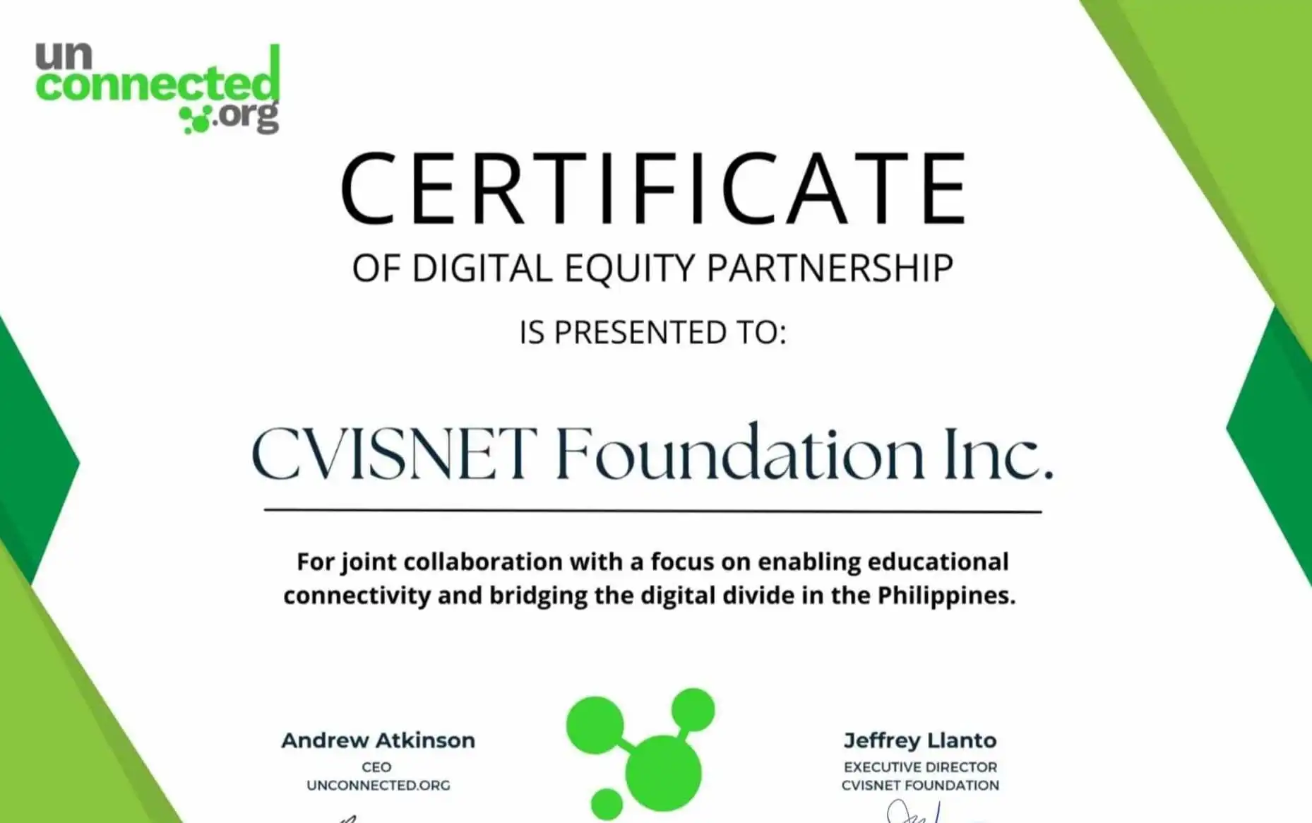 CVISNET and UNCONNECTED are now official partners!